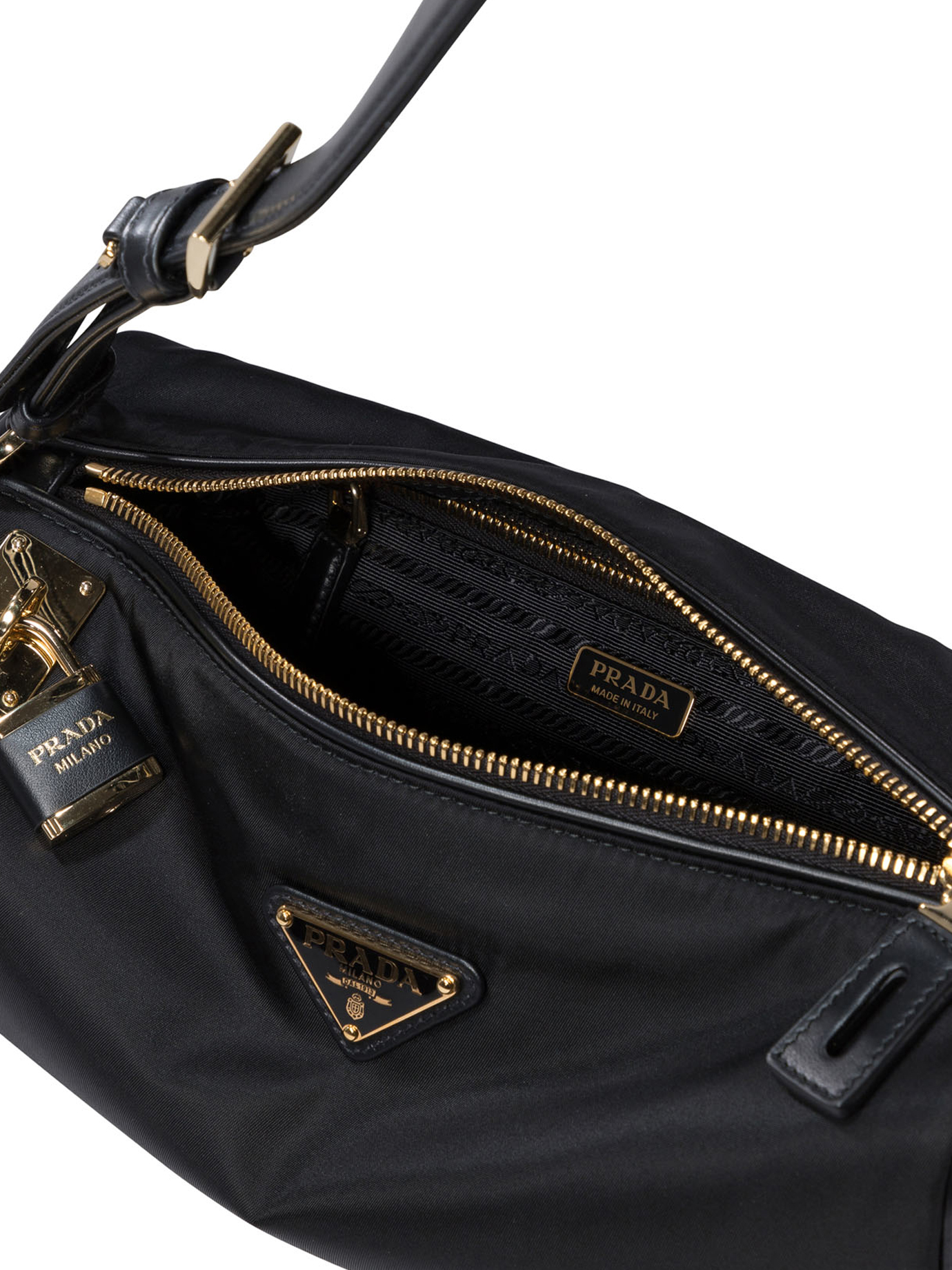 PRADA Black   Crossbody bags